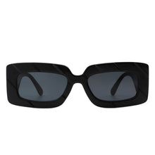 Load image into Gallery viewer, Retro Square Chunky Sunglasses Black
