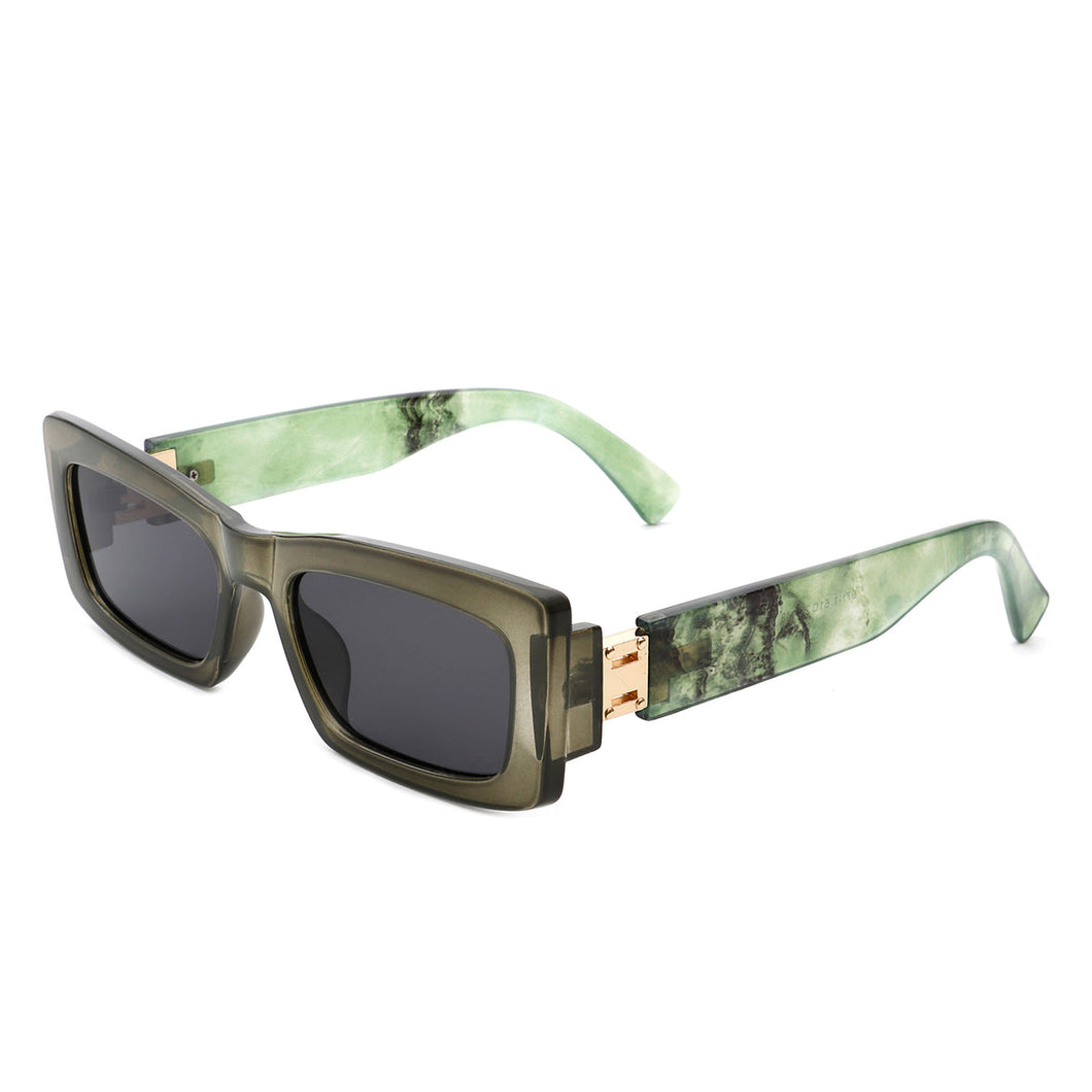 Charming Unisex Sunglasses--Forest Green