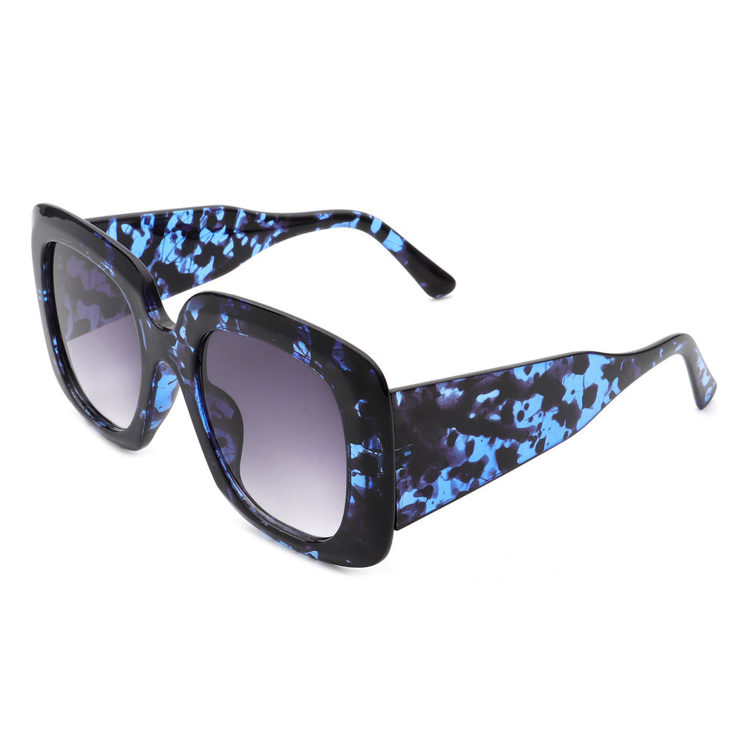 Big Bold Blue/Black Sunglasses
