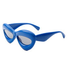 Load image into Gallery viewer, Bubble Eyes Sunglasses Blue
